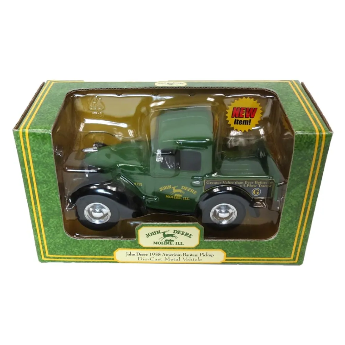 1/25? 1938 American Bantam Pickup, John Deere Bank #117 by ERTL