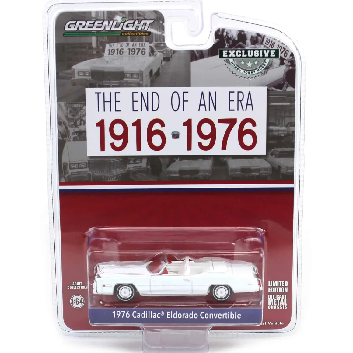 1/64 1976 Cadillac Eldorado Convertible, The End of an Era 1916-1976, Hobby Exclusive