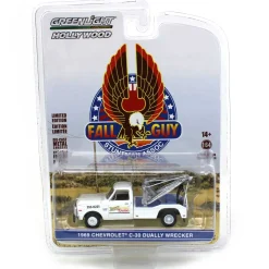 1/64 1969 Chevrolet C-30 Dually Wrecker, Jerrys Towing, Fall Guy Stuntman Association Series