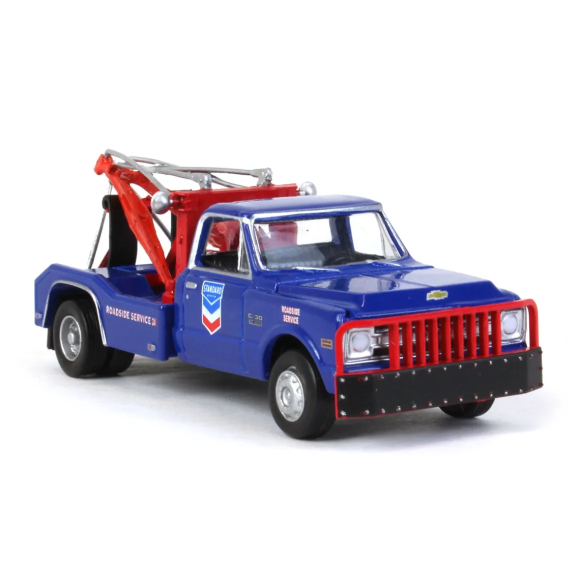 1/64 1969 Chevrolet C-30 Dually Wrecker, Standard Oil Roadside, Dually Drivers Series 10