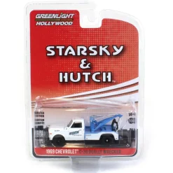 1/64 1969 Chevrolet C-30 Dually Wrecker, Roscoe Tow Service, Starsky & Hutch TV Series