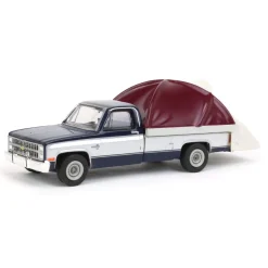 1/64 1982 Chevrolet C-10 Silverado with Truck Bed Tent, Great Outdoors Series 2
