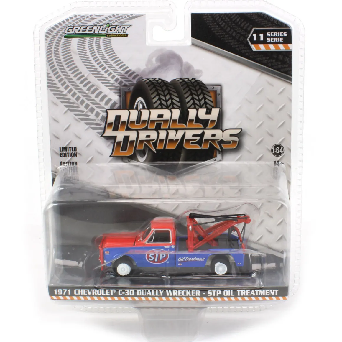 1/64 1971 Chevrolet C-30 Wrecker, STP Oil, Dually Drivers 11