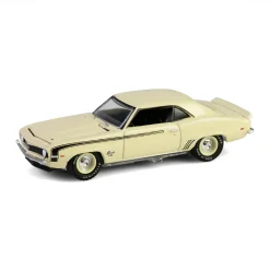 1/64 1969 Chevrolet Camaro SS 396, Scottsdale 2024, Butternut Yellow, Barrett-Jackson Series 15