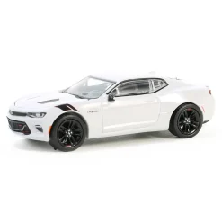 1/64 2018 Chevrolet Camaro SS Redline Edition, Silver Ice Metallic, GreenLight Muscle Series 28