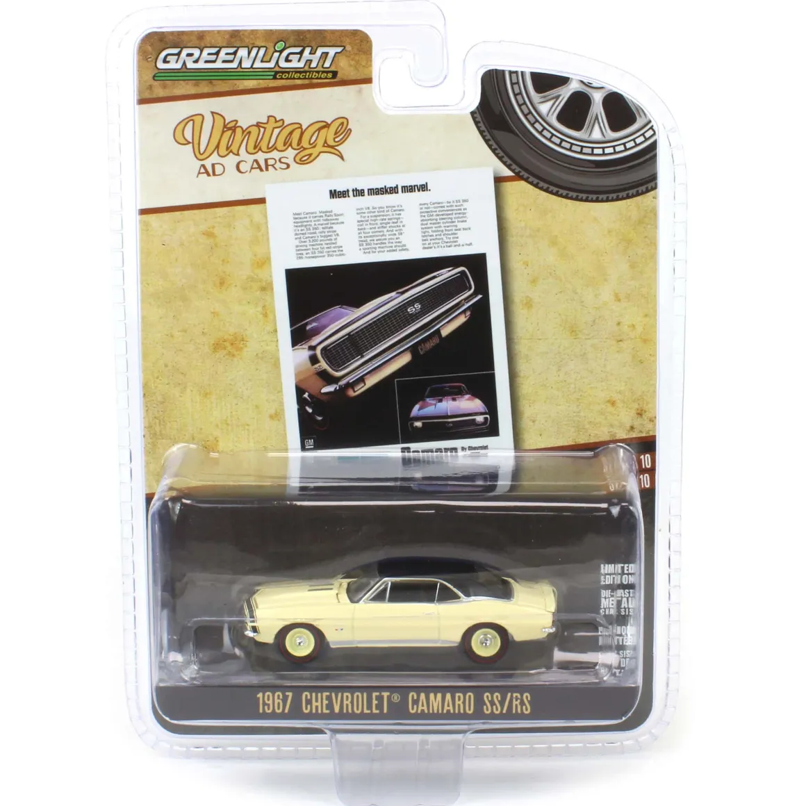 1/64 1967 Chevrolet Camaro SS/RS, Vintage Ad Cars Series 10