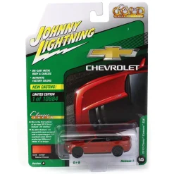 1/64 2013 Chevrolet Camaro ZL1 Convertible, Metallic Orange, Johnny Lightning