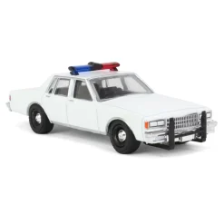 1/64 1980-90 Chevrolet Caprice, Blank White with Light Bar & Grill Guard, Hot Pursuit