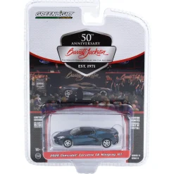 1/64 2020 Chevrolet Corvette C8 Stingray, Shadow Gray, Barrett Jackson Scottsdale Series 11