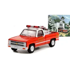 1/64 1981 Chevrolet K20 Scottsdale, Stockbridge Fire Dept., Norman Rockwell Series 4