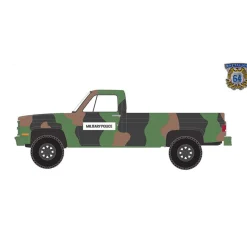 1/64 1985 Chevrolet M1008 CUCV, US Army Military Police, Camo, Battalion 64 Series 2