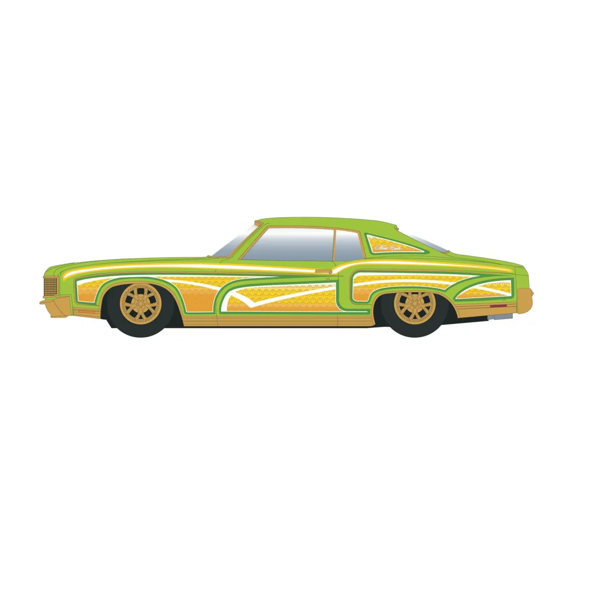 1/64 1970 Chevrolet Monte Carlo Lowrider, Michael Heralda Special Edition, Hobby Exclusive