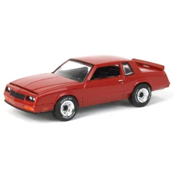 1/64 1985 Chevrolet Monte Carlo SS, Burgundy, Midwest Diecast Greenlight Exclusive