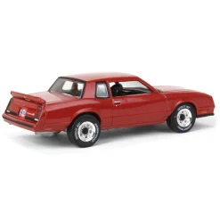 1/64 1985 Chevrolet Monte Carlo SS, Burgundy, Midwest Diecast Greenlight Exclusive