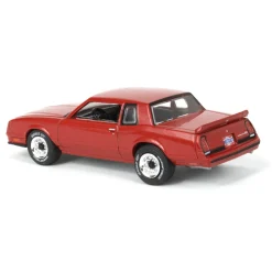 1/64 1985 Chevrolet Monte Carlo SS, Burgundy, Midwest Diecast Greenlight Exclusive
