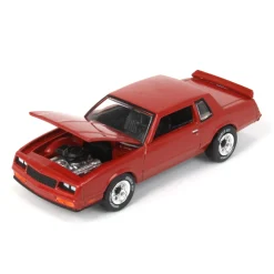 1/64 1985 Chevrolet Monte Carlo SS, Burgundy, Midwest Diecast Greenlight Exclusive