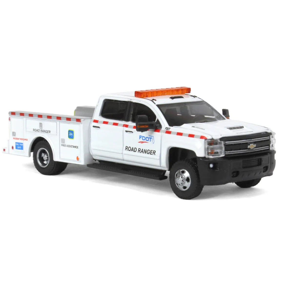 1/64 2018 Chevrolet Silverado 3500 Dually Service Bed, FDOT, Dually Drivers 12