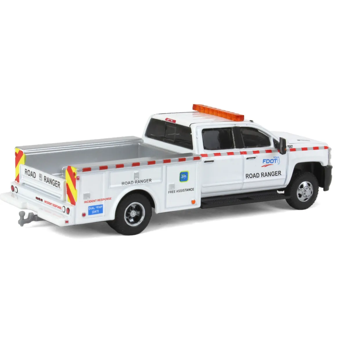 1/64 2018 Chevrolet Silverado 3500 Dually Service Bed, FDOT, Dually Drivers 12