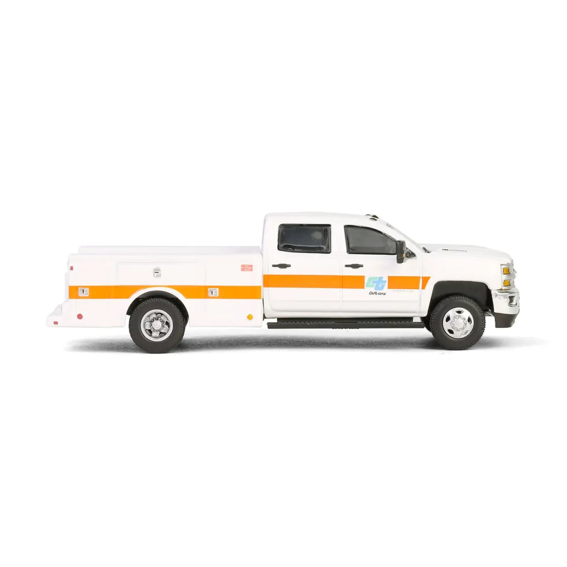 1/64 2016 Chevrolet Silverado 3500 HD Dually Service Bed, CalTrans, Dually Drivers Series 15