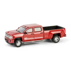 1/64 2018 Chevrolet Silverado 3500 HD Dually High Country, Cajun Red Metallic, Dually Drivers Series 15