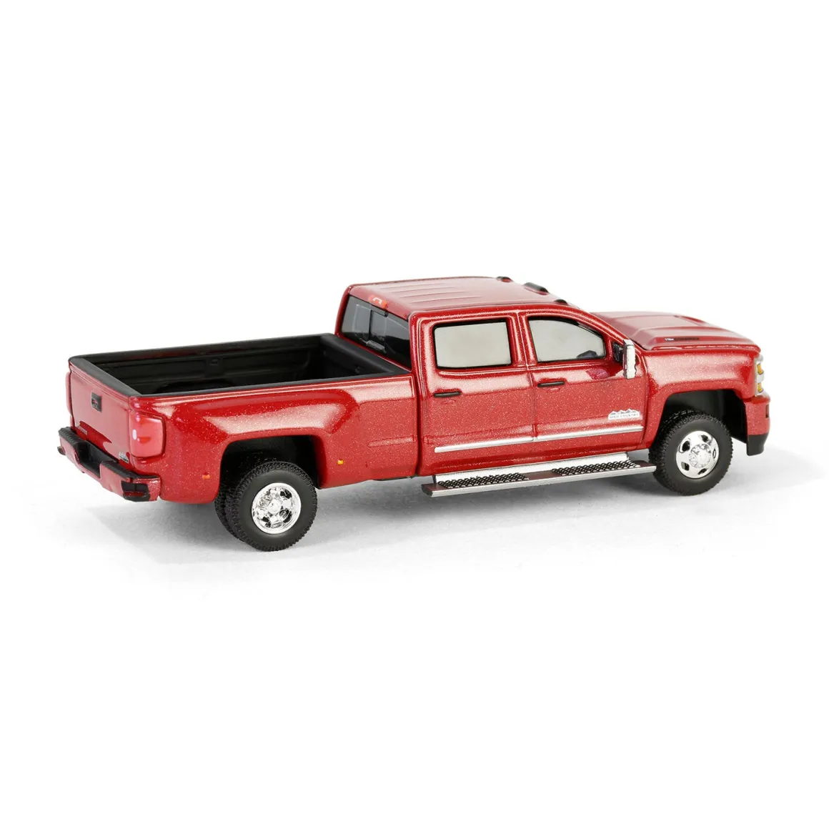1/64 2018 Chevrolet Silverado 3500 HD Dually High Country, Cajun Red Metallic, Dually Drivers Series 15