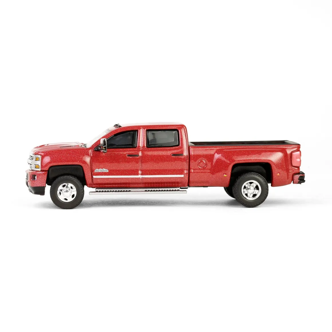 1/64 2018 Chevrolet Silverado 3500 HD Dually High Country, Cajun Red Metallic, Dually Drivers Series 15