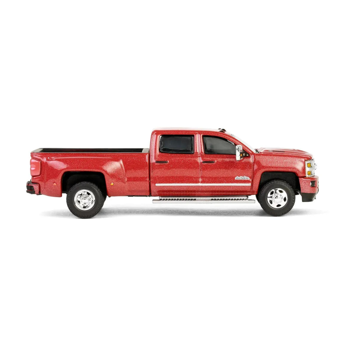 1/64 2018 Chevrolet Silverado 3500 HD Dually High Country, Cajun Red Metallic, Dually Drivers Series 15