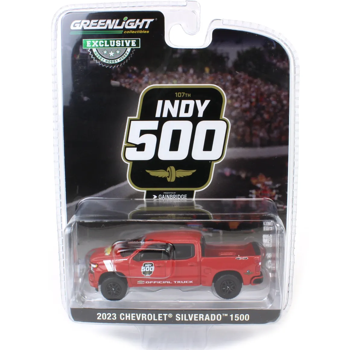 1/64 2023 Chevrolet Silverado 1500, 107th Indianapolis 500 Official Truck, Hobby Exclusive