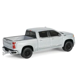 1/64 2024 Chevrolet Silverado High Country with Pop-Up Camper, Sterling Gray, Hitch & Tow Series 32