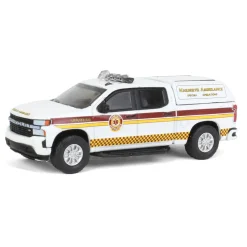 1/64 2020 Chevrolet Silverado, Narberth PA Ambulance, First Responders Series 1