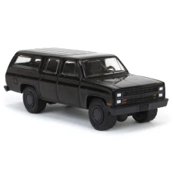 1/64 1985 Chevrolet Suburban C10 Custom Deluxe, Black Bandit Series 29