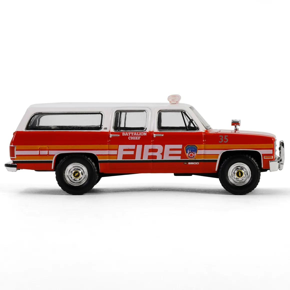 1/64 1991 Chevrolet Suburban, FDNY Battalion Chief, Hobby Exclusive