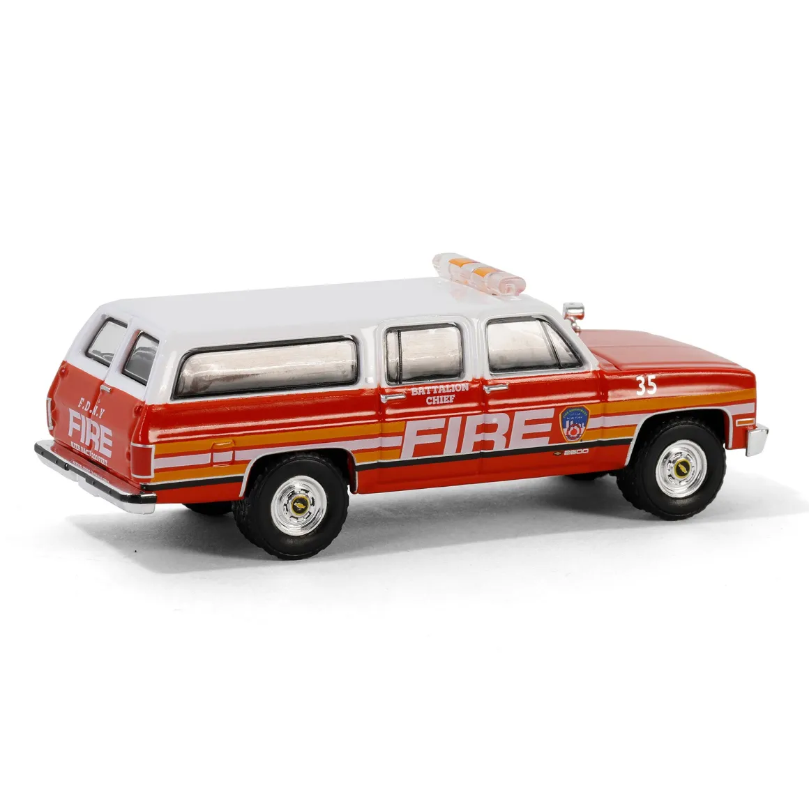 1/64 1991 Chevrolet Suburban, FDNY Battalion Chief, Hobby Exclusive