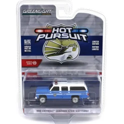 1/64 1990 Chevrolet Suburban K2500 Scottsdale, NYPD, Hot Pursuit Series 46