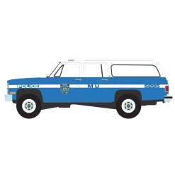 1/64 1990 Chevrolet Suburban K2500 Scottsdale, NYPD, Hot Pursuit Series 46