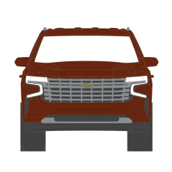 1/64 2022 Chevrolet Tahoe, Auburn Metallic, Blue Collar Collection Series 14