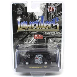 1/64 1971 Chevrolet Van Lowriders Limited Edition, Black, M2 Machines Hobby Exclusive