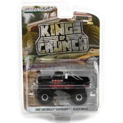 1/64 1987 Chevy Silverado, Black Knight, Kings of Crunch Series 15