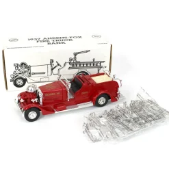 1/30 1937 Columbia Ahrens-Fox Fire Truck Bank by ERTL