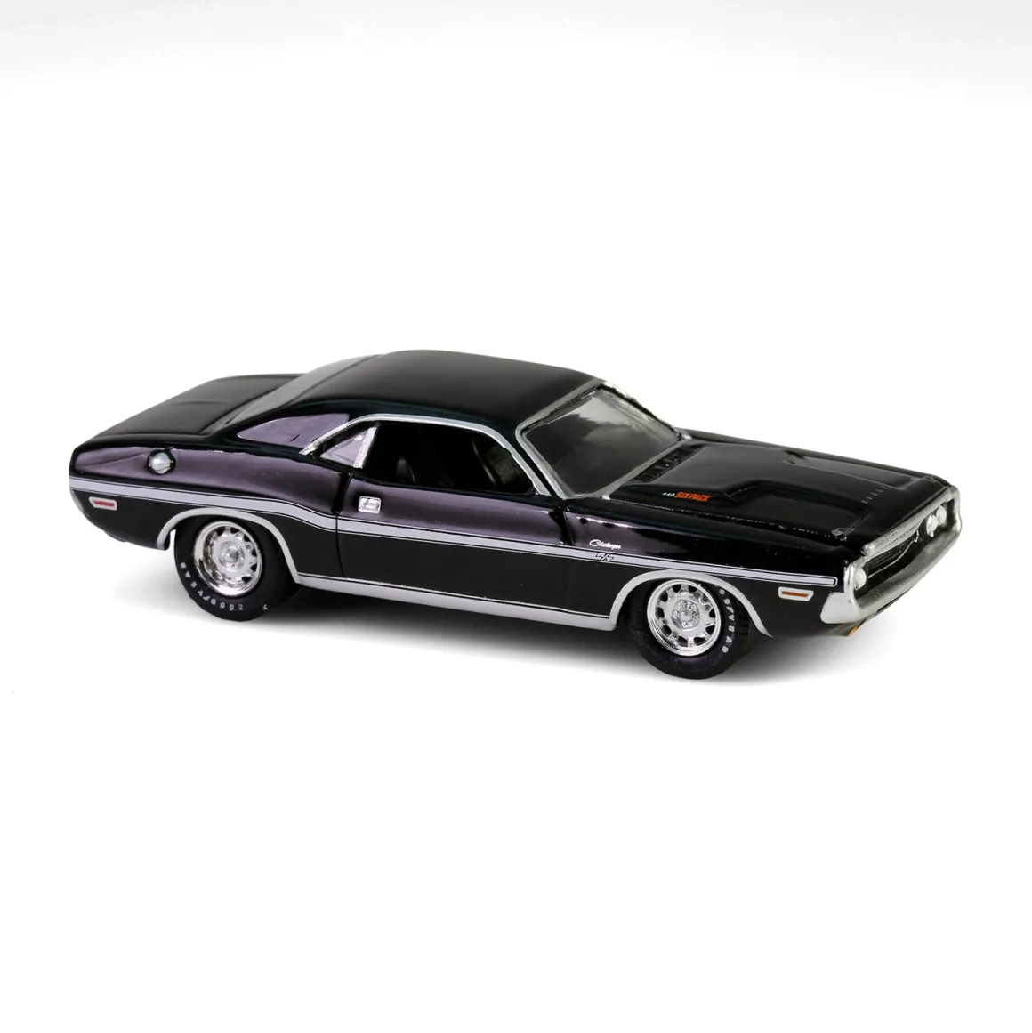 1/64 1970 Dodge Challenger R/T 440, Scottsdale 2024, Black, Barrett-Jackson Series 15