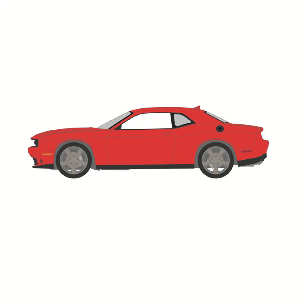 1/64 2016 Dodge Challenger RT, Torred, GreenLight Muscle Series 30