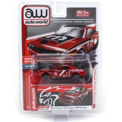 1/64 2019 Dodge Challenger SRT Hellcat MOPAR, Red, Mijo Exclusives