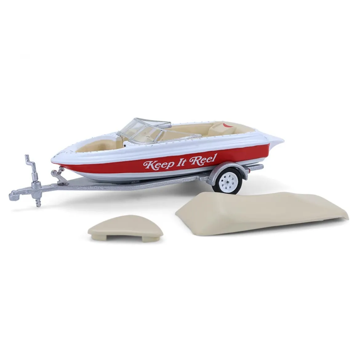 1/64 1967 Dodge D-100 with Boat and Trailer, Hitch & Tow Series 33