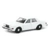 1/64 1980-89 Dodge Diplomat, Blank White, Hot Pursuit