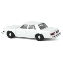 1/64 1980-89 Dodge Diplomat, Blank White, Hot Pursuit