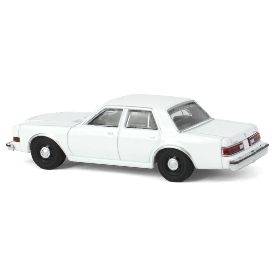 1/64 1980-89 Dodge Diplomat, Blank White, Hot Pursuit