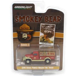 1/64 1946 Dodge Power Wagon Fire Truck "What Will It Take?", Smokey Bear Series 3