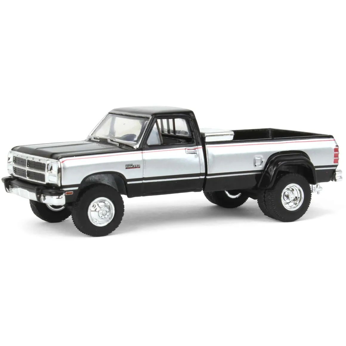 1/64 1993 Dodge Ram 350 Cummins Dually, Black, LP Diecast Exclusive