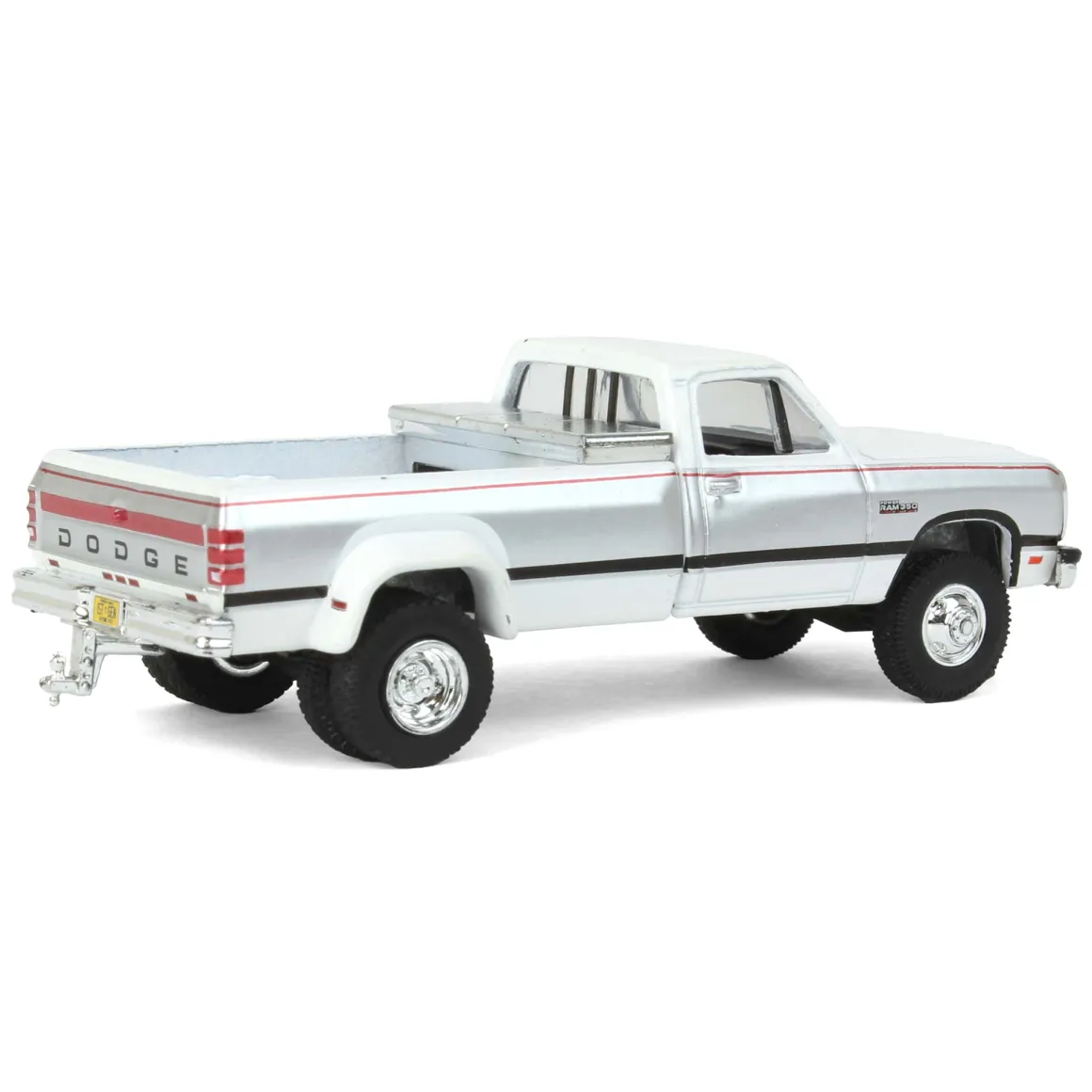 1/64 1993 Dodge Ram 350 Cummins Dually, White, LP Diecast Exclusive