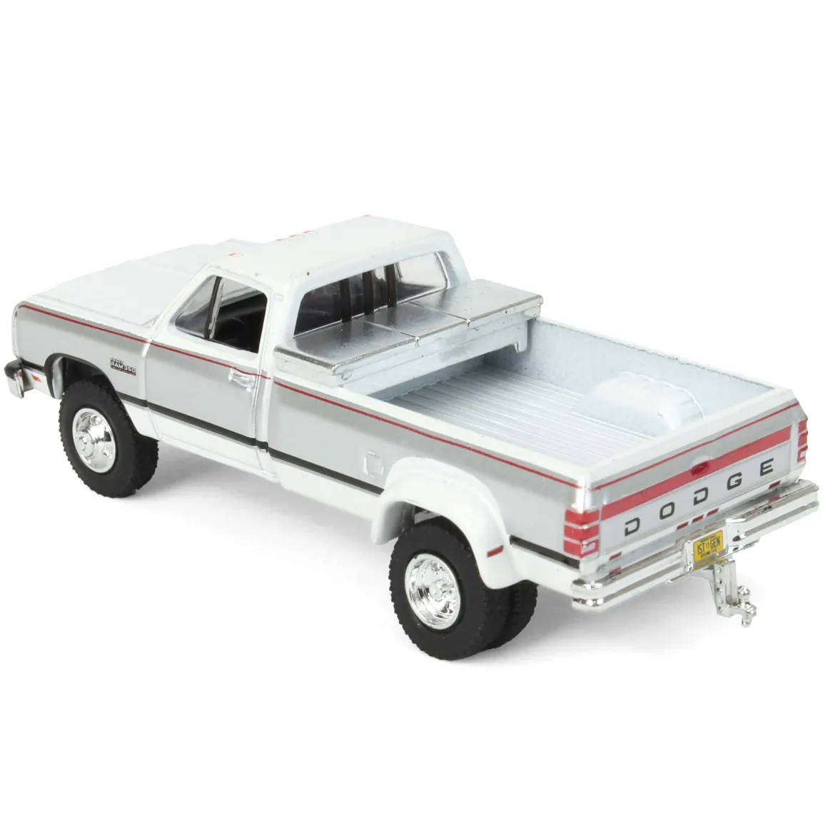 1/64 1993 Dodge Ram 350 Cummins Dually, White, LP Diecast Exclusive